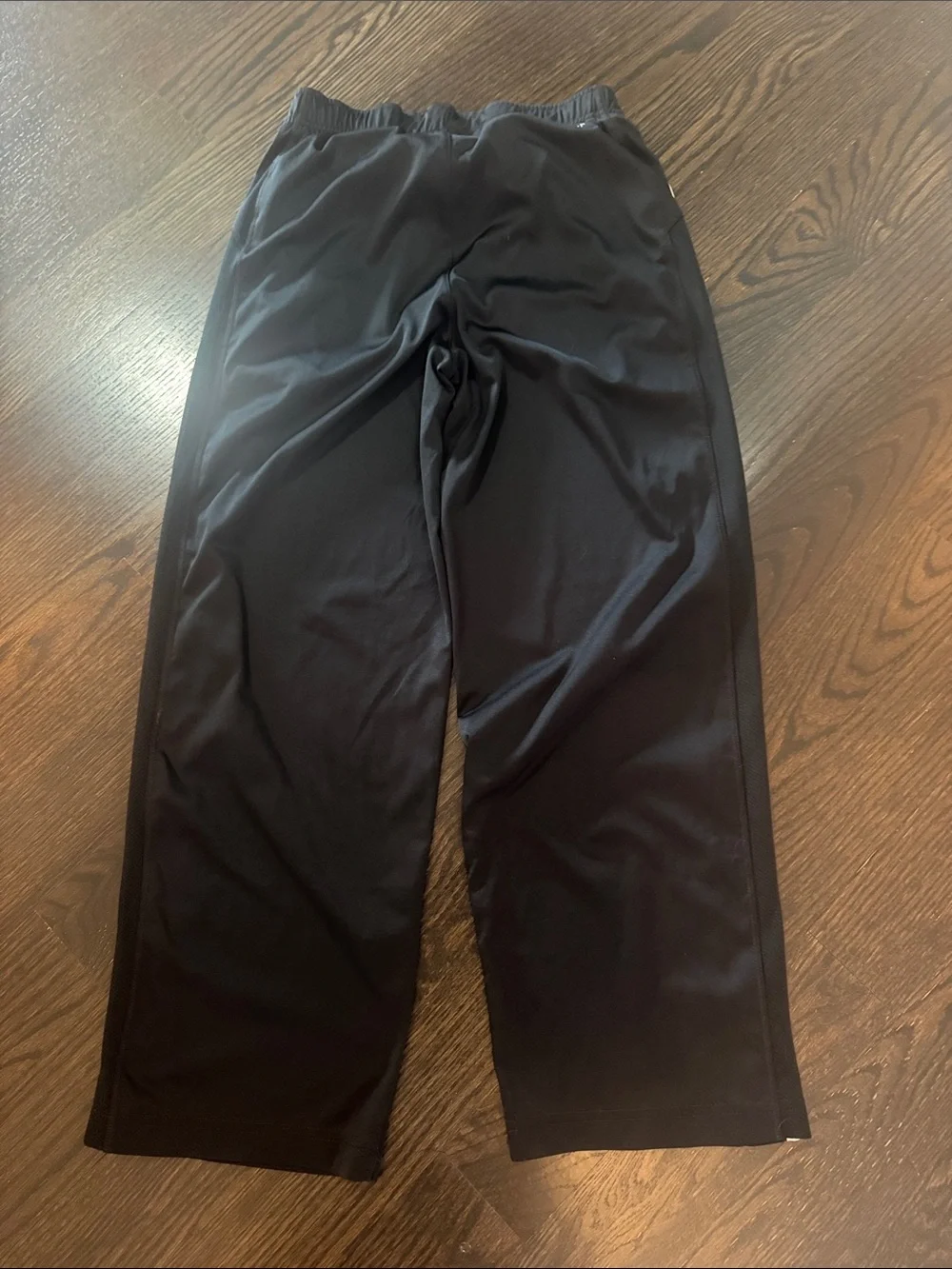 Nike Black Tee & Black Joggers Set with Blue and Yellow Logo